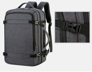PLECAK NA LAPTOPA BIZNESOWY Plecak Wielofunkcyjny Do Samolotu PODRÓŻNY 4