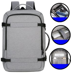 PLECAK NA LAPTOPA BIZNESOWY Plecak Wielofunkcyjny Do Samolotu PODRÓŻNY 5