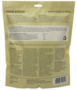 PROZOO Treateaters Duck sticks 1kg (No-hide) 2