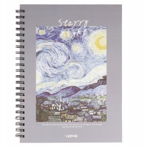 Szkicownik na spirali A4/40K Van Gogh 1