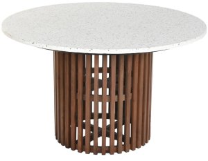 Stoły do Jadalni Home ESPRIT Drewno akacjowe Lastryko 130 x 130 x 76 cm 1