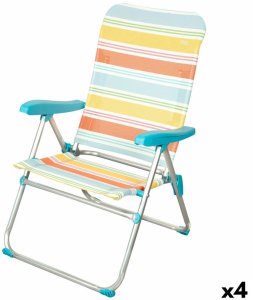 Fotel plażowy Aktive 48 x 95 x 65 cm (4 Sztuk) 1
