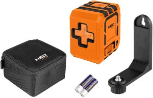 Laser krzyżowy 30 m, z etui i uchwytem magnetycznym, zielony 1