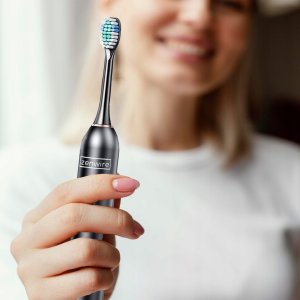 Szczoteczka Soniczna Elektryczna Magnetyczna do Zębów dla Dzieci Dorosłych 2