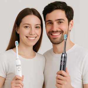 Szczoteczka Soniczna Elektryczna Magnetyczna do Zębów dla Dzieci Dorosłych 3