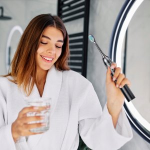 Szczoteczka Soniczna Elektryczna Magnetyczna do Zębów dla Dzieci Dorosłych 4