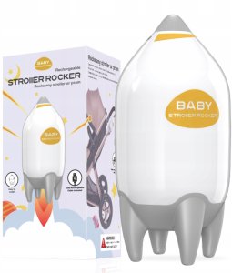 Baby rocker przenośny aby sleep bujak kołyska do wózka ładowany USB 1
