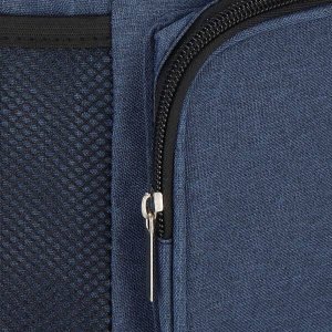 Torba termiczna 11L na jedzenie lunchbox niebiesko-czarny UNIWERSALNY 4