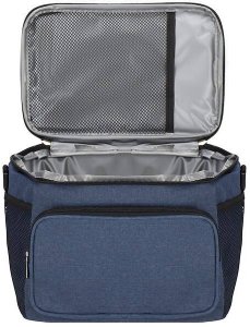 Torba termiczna 11L na jedzenie lunchbox niebiesko-czarny UNIWERSALNY 9