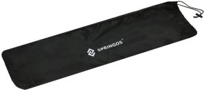 Zestaw kempingowy stolik i 2 krzesła, składane meble turystyczne czarno-beżowy UNIWERSALNY 18