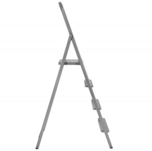 Drabina stalowa składana 4-stopniowa wys. 146 cm antypoślizgowa do 150 kg domowa UNIWERSALNY 17