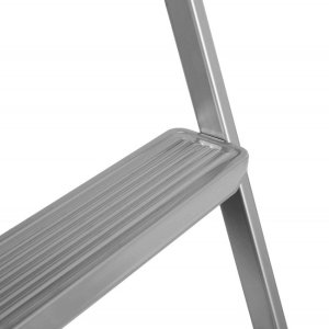 Drabina stalowa składana 4-stopniowa wys. 146 cm antypoślizgowa do 150 kg domowa UNIWERSALNY 6