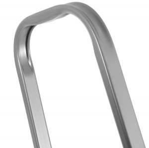 Drabina stalowa składana 4-stopniowa wys. 146 cm antypoślizgowa do 150 kg domowa UNIWERSALNY 10