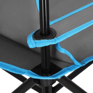 Zestaw kempingowy stolik i 2 krzesła z oparciem, składane meble turystyczne wędkarskie UNIWERSALNY 13