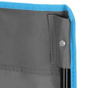 Zestaw kempingowy stolik i 2 krzesła z oparciem, składane meble turystyczne wędkarskie UNIWERSALNY 14