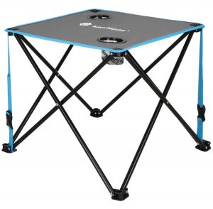 Zestaw kempingowy stolik i 2 krzesła z oparciem, składane meble turystyczne wędkarskie UNIWERSALNY 20