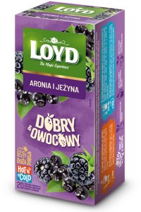 LOYD Herbata na ciepło i zimno aronia & jeżyna 20x2,5g 1