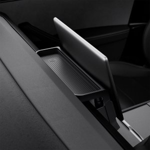 Spigen Spigen Tesla Under Screen Storage Organizer, black - Tesla Model 3 2024 3