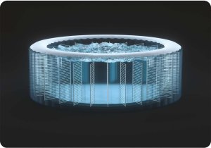 SPA ogrodowe Intex Dmuchane SPA z hydromasażem 4 osobowe INTEX 28450 + Generator chloru 8