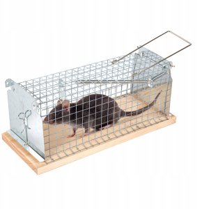 Pułapka na szczury BESTIF BPS04 metal 30x12x12cm 1