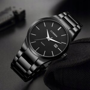 ZEGAREK MĘSKI CURREN KLASYCZNY STALOWY ELEGANCKI DATOWNIK 4 KOLORY PREZENT 10