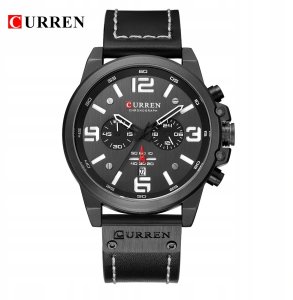 ZEGAREK MĘSKI CURREN KLASYCZNY ELEGANCKI CHRONOGRAF DATOWNIK 6 KOLORÓW 7