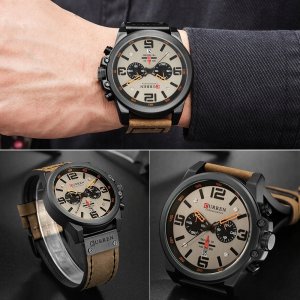 ZEGAREK MĘSKI CURREN KLASYCZNY ELEGANCKI CHRONOGRAF DATOWNIK 6 KOLORÓW 10