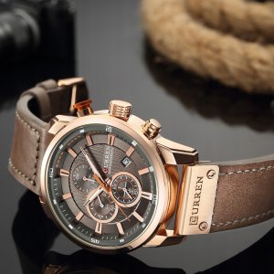 Zegarek Curren ZEGAREK MĘSKI CURREN KLASYCZNY ELEGANCKI CHRONOGRAF DATOWNIK 6 KOLORÓW 13