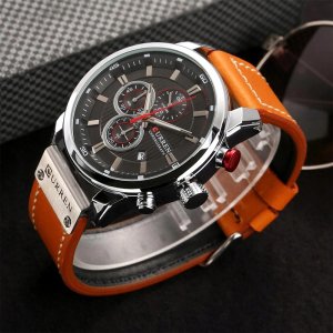 Zegarek Curren ZEGAREK MĘSKI CURREN KLASYCZNY ELEGANCKI CHRONOGRAF DATOWNIK 6 KOLORÓW 6