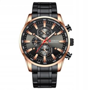 ZEGAREK MĘSKI CURREN KLASYCZNY ELEGANCKI CHRONOGRAF DATOWNIK 6 KOLORÓW 1