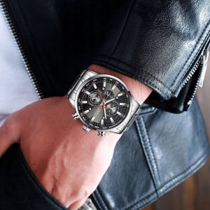 ZEGAREK MĘSKI CURREN KLASYCZNY ELEGANCKI CHRONOGRAF DATOWNIK 6 KOLORÓW 10