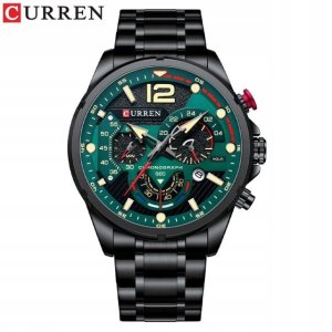 ZEGAREK MĘSKI CURREN KLASYCZNY ELEGANCKI CHRONOGRAF DATOWNIK 5 KOLORÓW 1