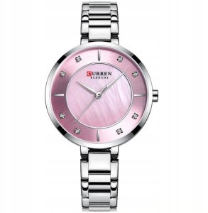 ZEGAREK DAMSKI CURREN MODNY STYLOWY KLASYCZNY DATOWNIK 4 KOLORY + PUDEŁKO 2