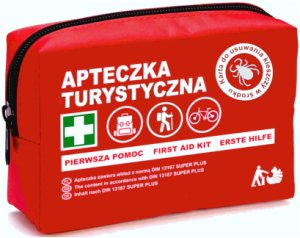 Apteczka w nylonie TURYSTYCZNA - KLESZCZOWA Luksell 1