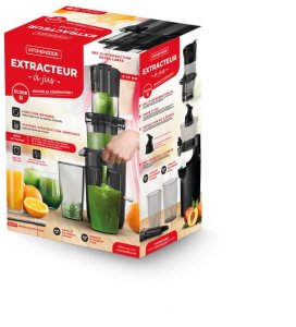 Wyciskarka wolnoobrotowa nowej generacji Kitchencook ELIXIR II black 7