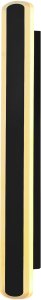 CANDELLUX STICK lampa ścienna zewnetrzna L-60 czarny 20W  klosz opal IP65 21-35875 1