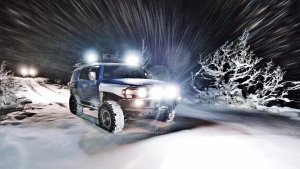 Lampa robocza 48W 4800lm zimna barwa 12-24V OFFROAD CX-34 MEGAKABEL 10