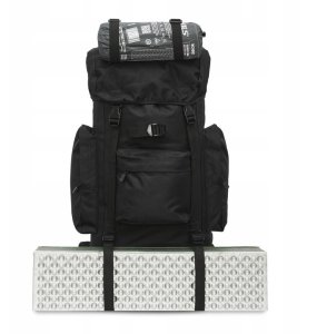 Plecak turystyczny Nils Extreme PLECAK WOJSKOWY TREKKINGOWY NILS EAGLE MILITARNY 70L CZARNY SPORTOWY 3