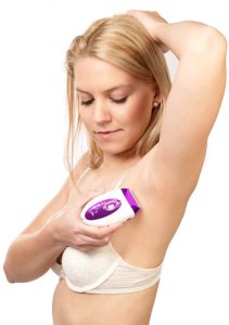 Depilator bezprzewodowy zestaw 3w1 pęseta golarka bezbolesna 4