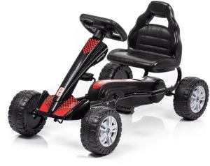 Gokart na pedały Meteor GM/1801 czarny Uniwersalny 1