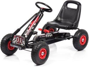 Gokart na pedały Meteor GM/15 czerwony Uniwersalny 1