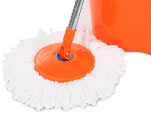 Mop obrotowy 360 Profi z wyciskaczem zestaw wiadro, mop + 2 ścierki 3