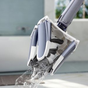 Płaski obrotowy X-Mop z wyciskaczem + wiadro + nakładka - kompletny zestaw 2