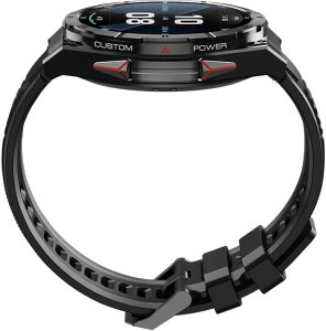 Smartwatch Rubicon SMARTWATCH z GPS męski na bransolecie czarny 9