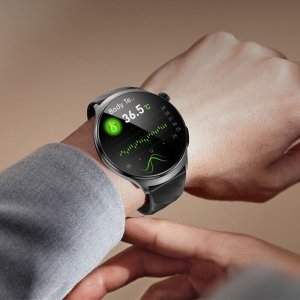 Smartwatch Rubicon SMARTWATCH Rubicon RNCF39 black/black brans 4