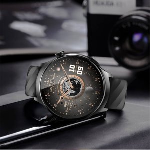 Smartwatch Rubicon SMARTWATCH Rubicon RNCF39 black/black brans 10
