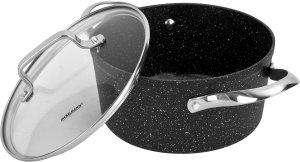 Garnek z pokrywką 20 cm na indukcję Alu Crossroad 3