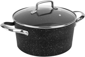 Garnek z pokrywką 24 cm na indukcję Alu Crossroad 2