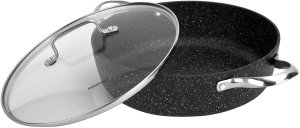 Garnek z pokrywką 28 cm na indukcję Alu Crossroad 3