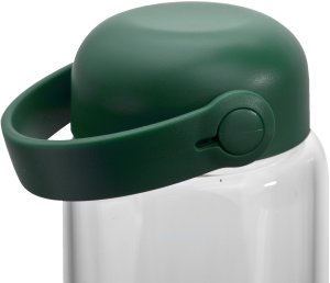 Szklana butelka na wodę 540 ml Fuori zielona 2